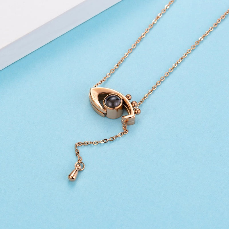 Eye-Shaped Necklace