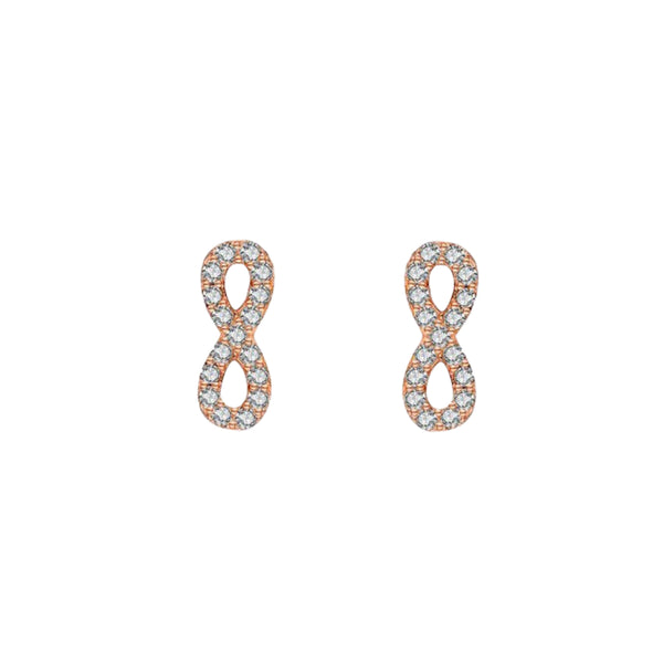 Rose Gold Stud Earrings