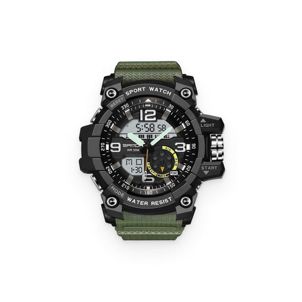 Green Men’s Digital Sports Watch