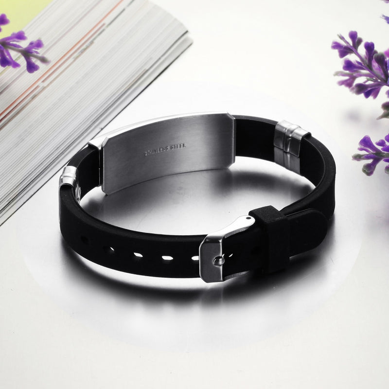 Black Stainless Steel Bracelet