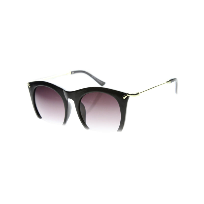 Black & Lavender Women’s Cat-Eye Sunglasses