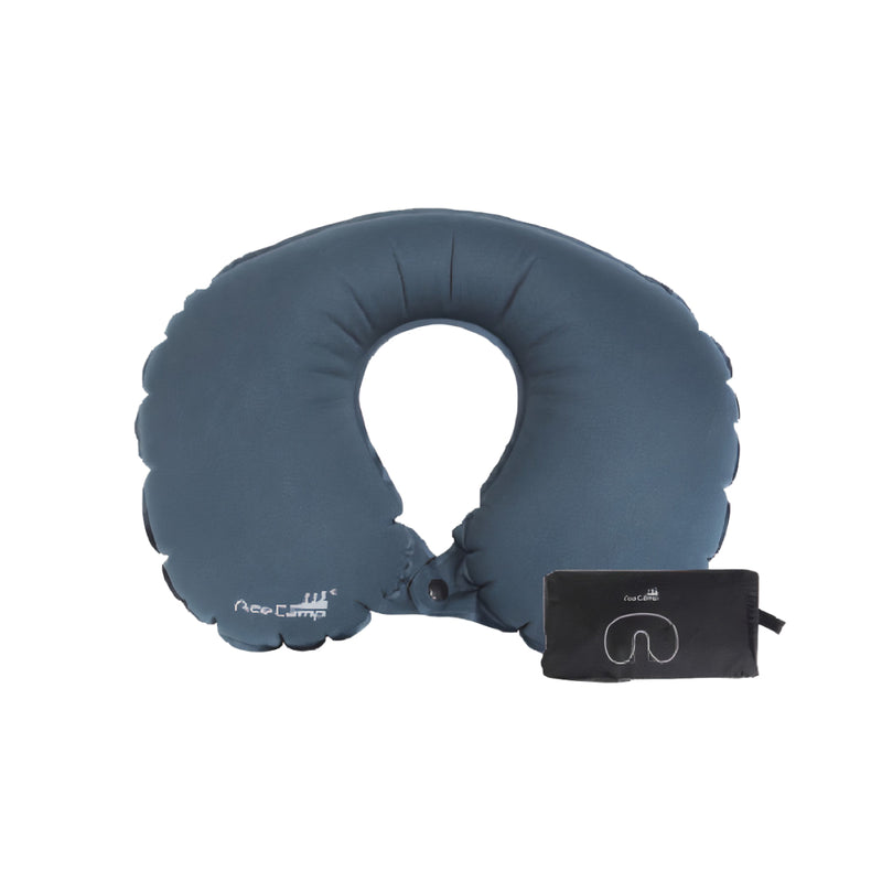 Ace Camp Navy U-Shape Inflatable Air Pillow