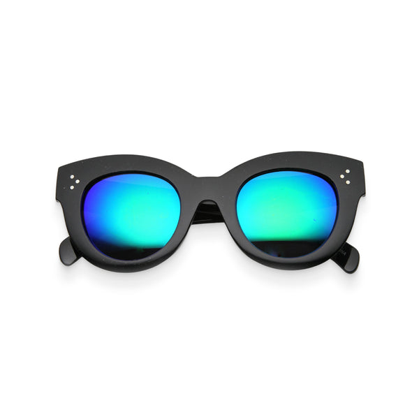 Women’s Black Midnight Cat-Eyed Sunglasses