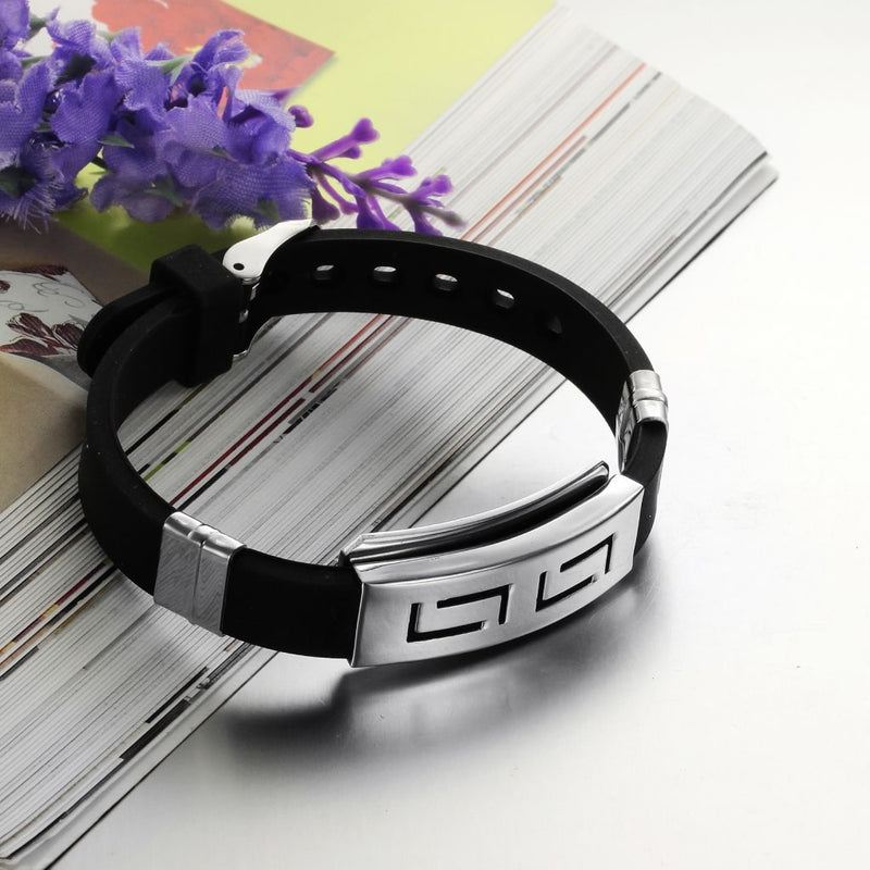 Black Stainless Steel Bracelet