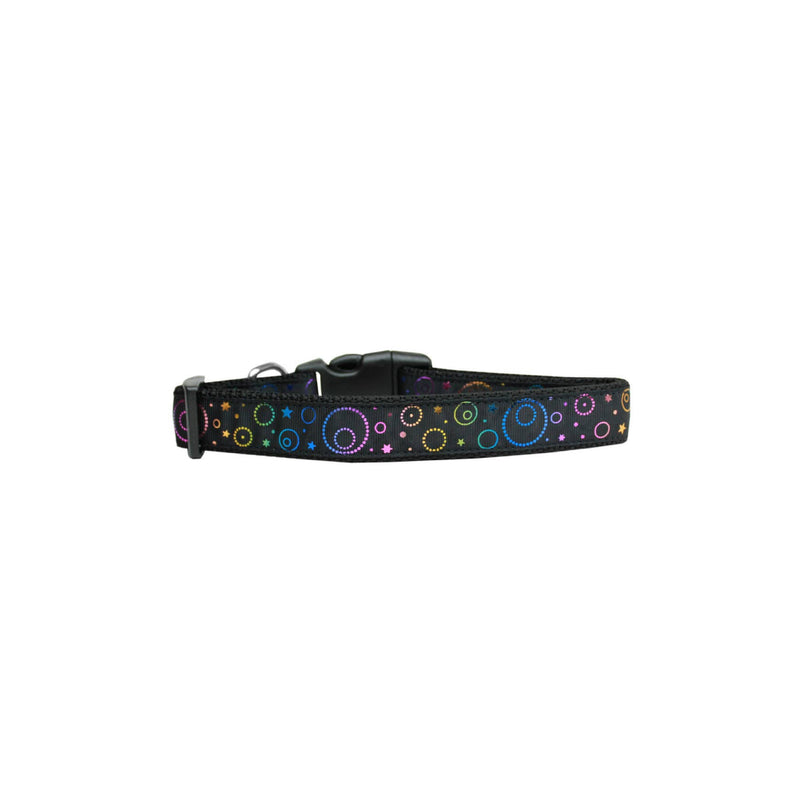 Galactic Shimmer Nylon Ribbon Collar