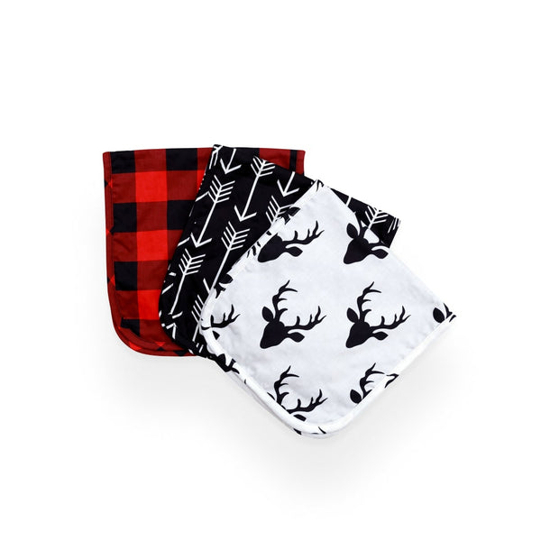 Burp Cloths: Woodland Collection