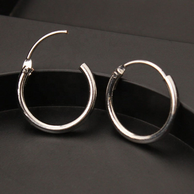 Metal Hoop Earrings