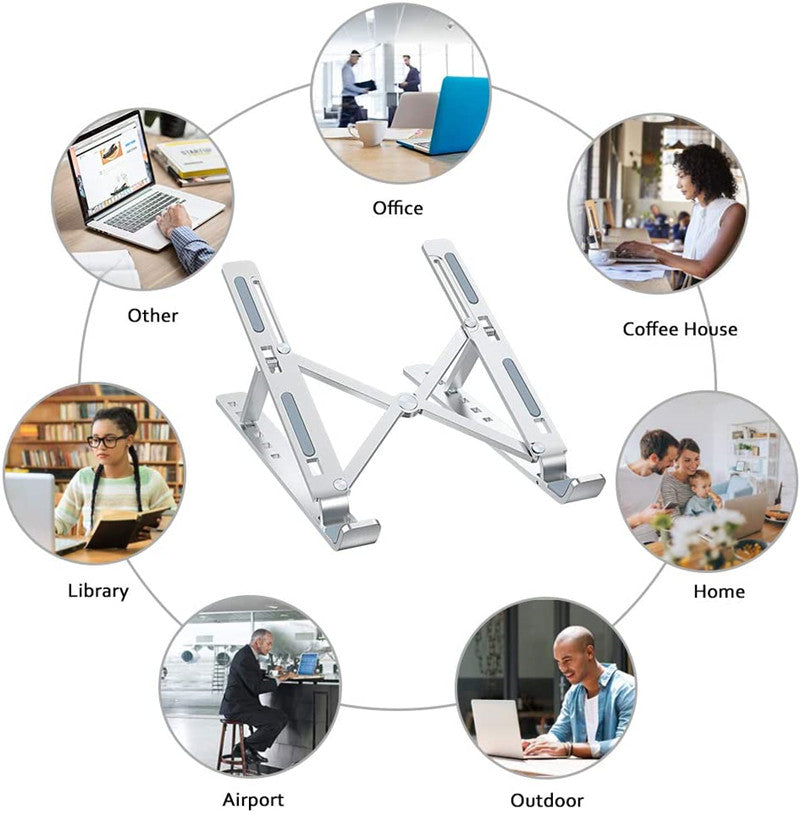 Adjustable Aluminum Laptop Stand