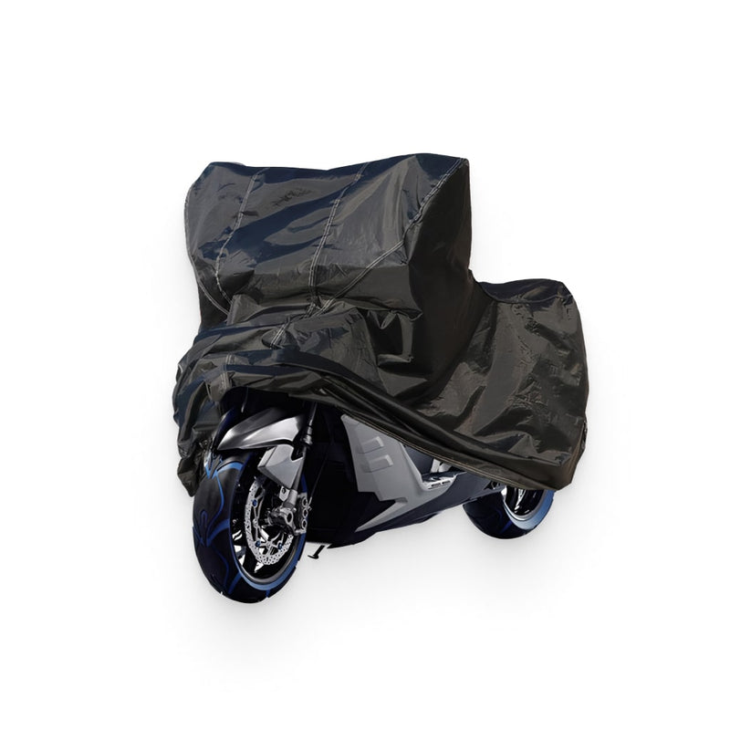 Black PEVA Cotton Motorcycle Cover