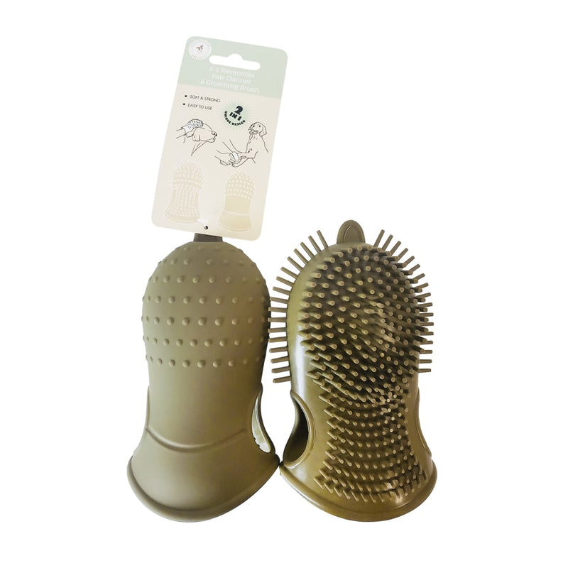 2-In-1 Cleaning Glove And Paw Cleaner