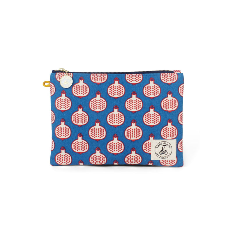 Miss Zip Wristlet: Pomegranate