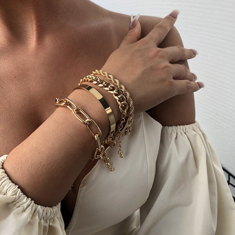 Trendy Bracelet Set