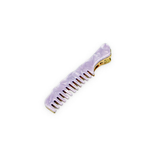 Lavender Comb Hair Clip