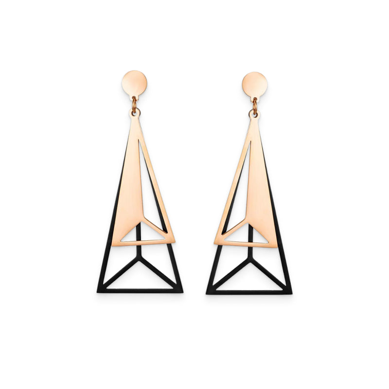 Trendy Triangle Earrings