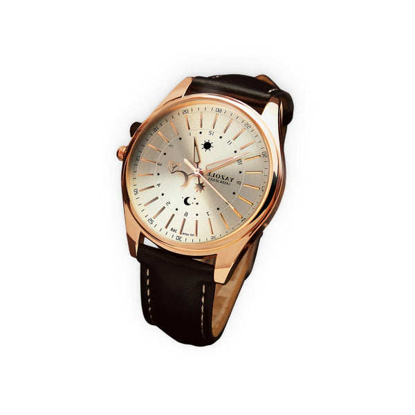 Men’s Moon & Sun Styled Dial Watch