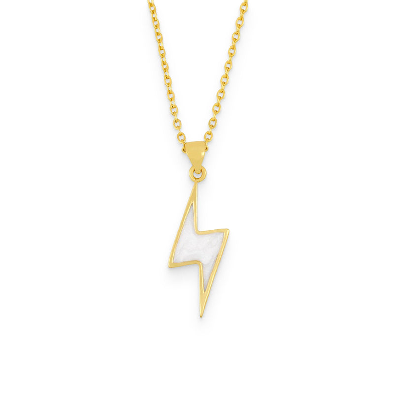 Lightning Pendant Necklace