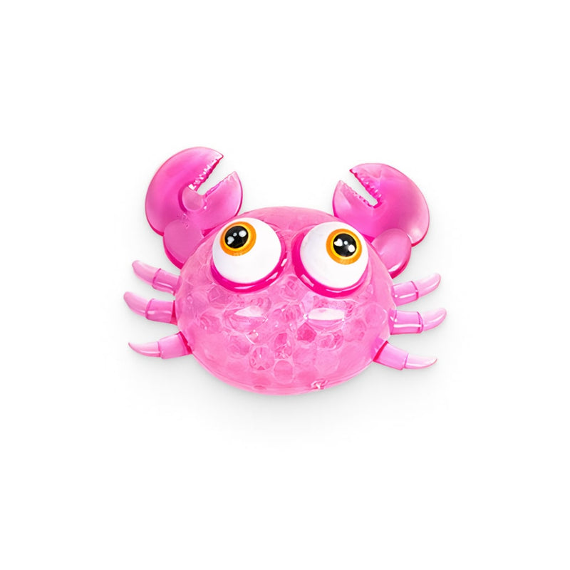 Pink Squishy Crab Toy