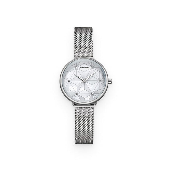 Silver Dial Women's Watch