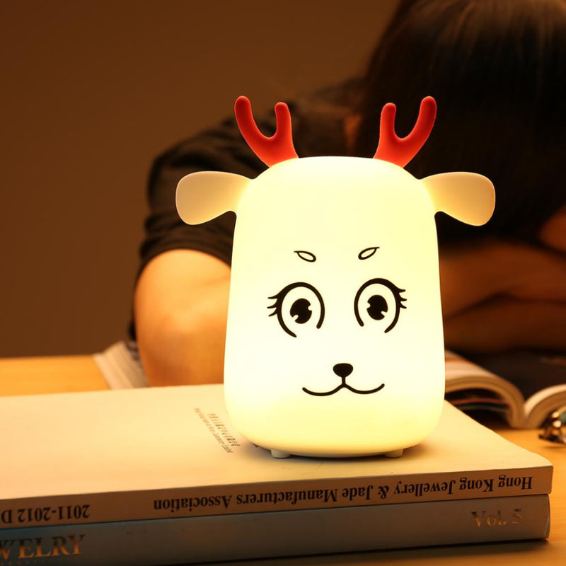 Silicone Deer Lamp