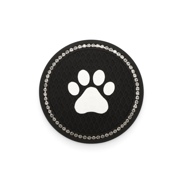 Anti-Slip Paw Print Car Drink Coaster