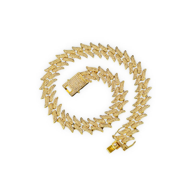 Spiked Cuban Chain