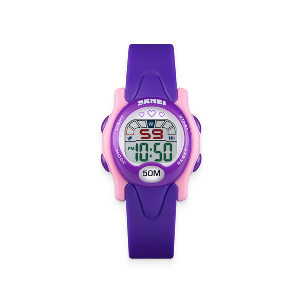 Purple Kids’ LED Digital Sports Watch