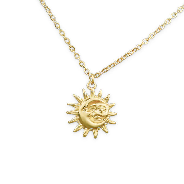 Sun Pendant Necklace