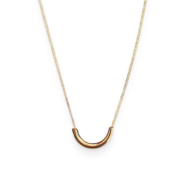 Geometric Arc Necklace