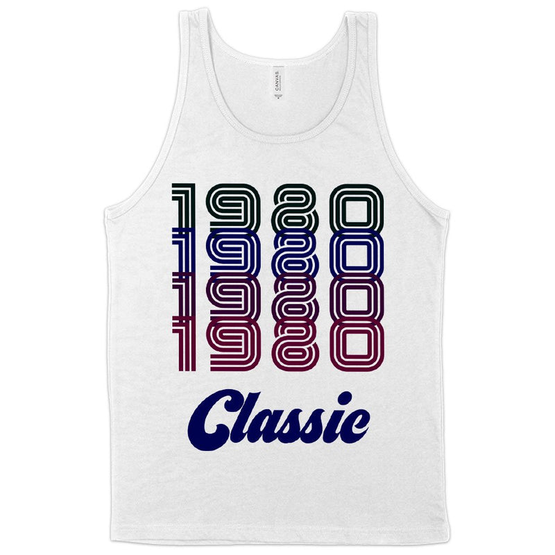 1980 Classic Tank - 1980 Tank - 80s Tank