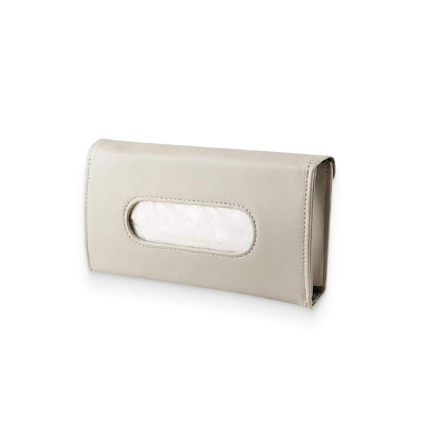 Beige Polyurethane Tissue Box Cover