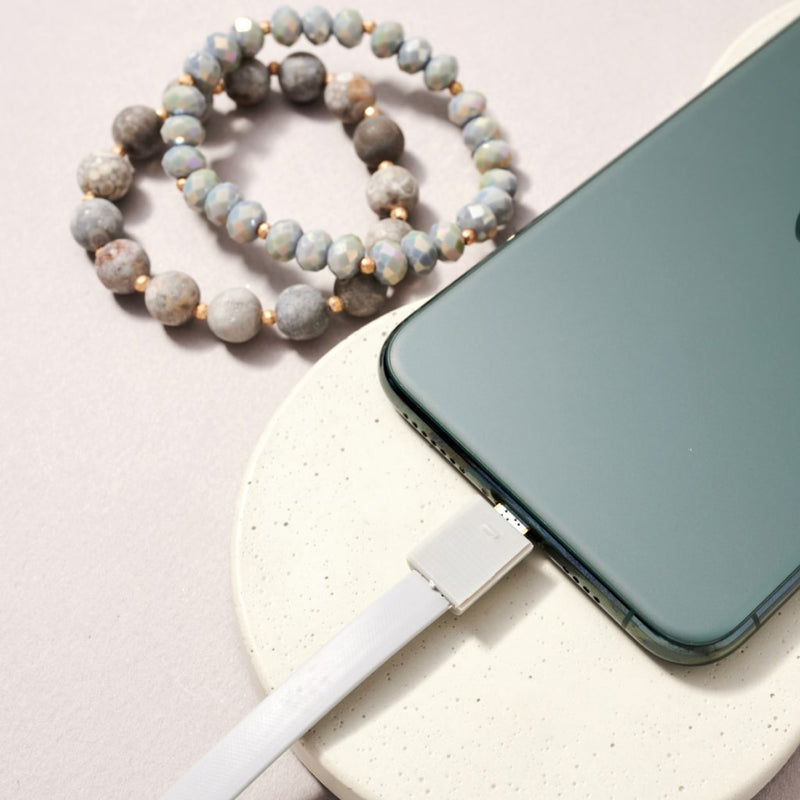 Bracelets With iPhone Charger Set