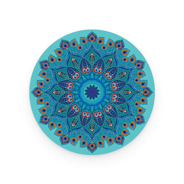 Round Suede Yoga Mat