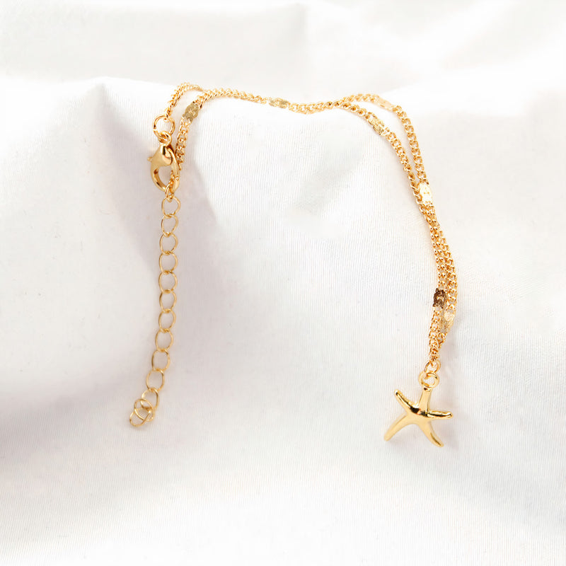 Starfish Anklet