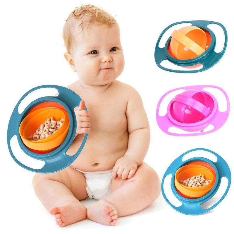 360-Degree Rotating Baby Bowl