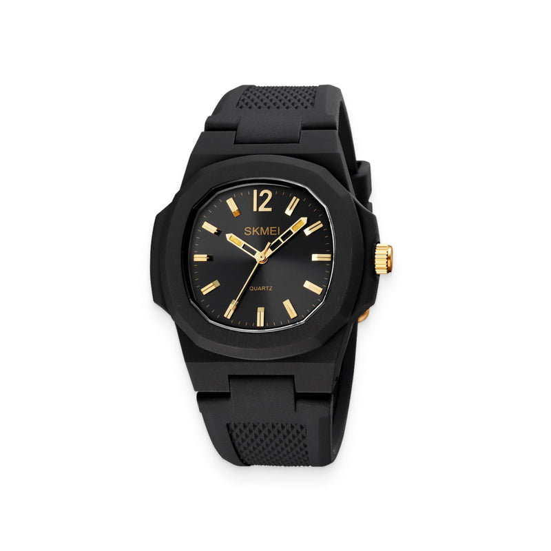 Black & Gold Men’s Sports Watch