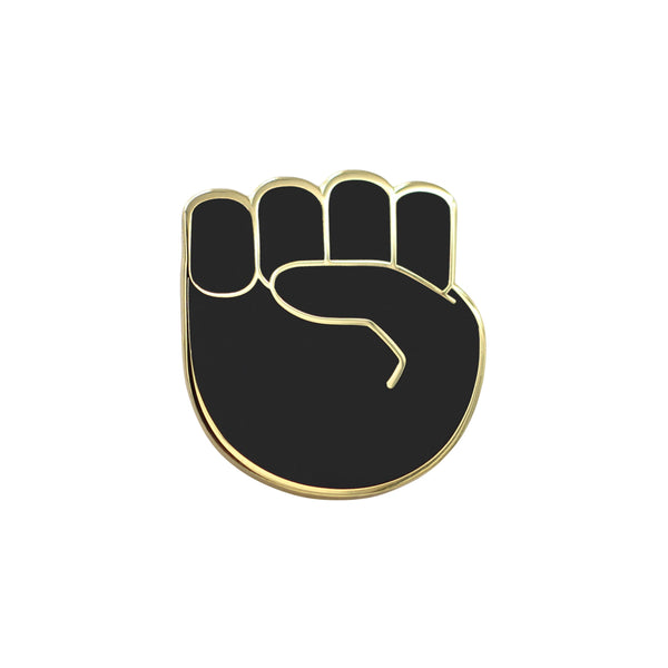 Raised Fist BLM Enamel Pin