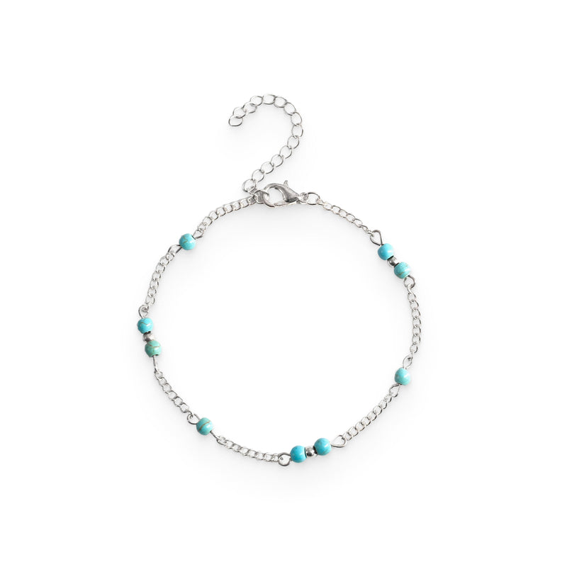 Stylish Beaded Anklet