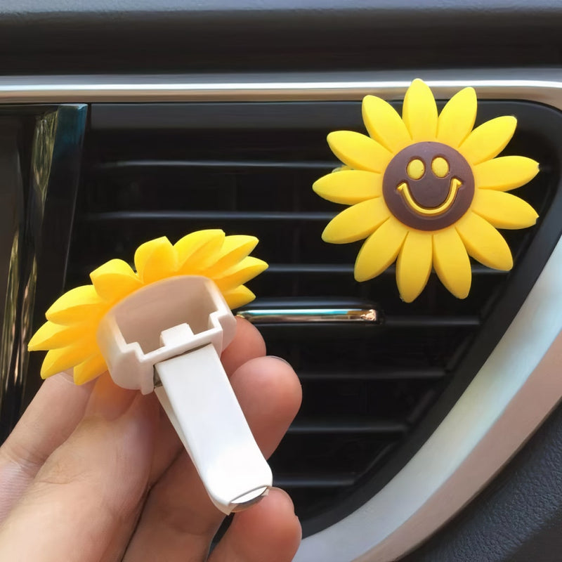 Clip-On Sunflower Air Freshener